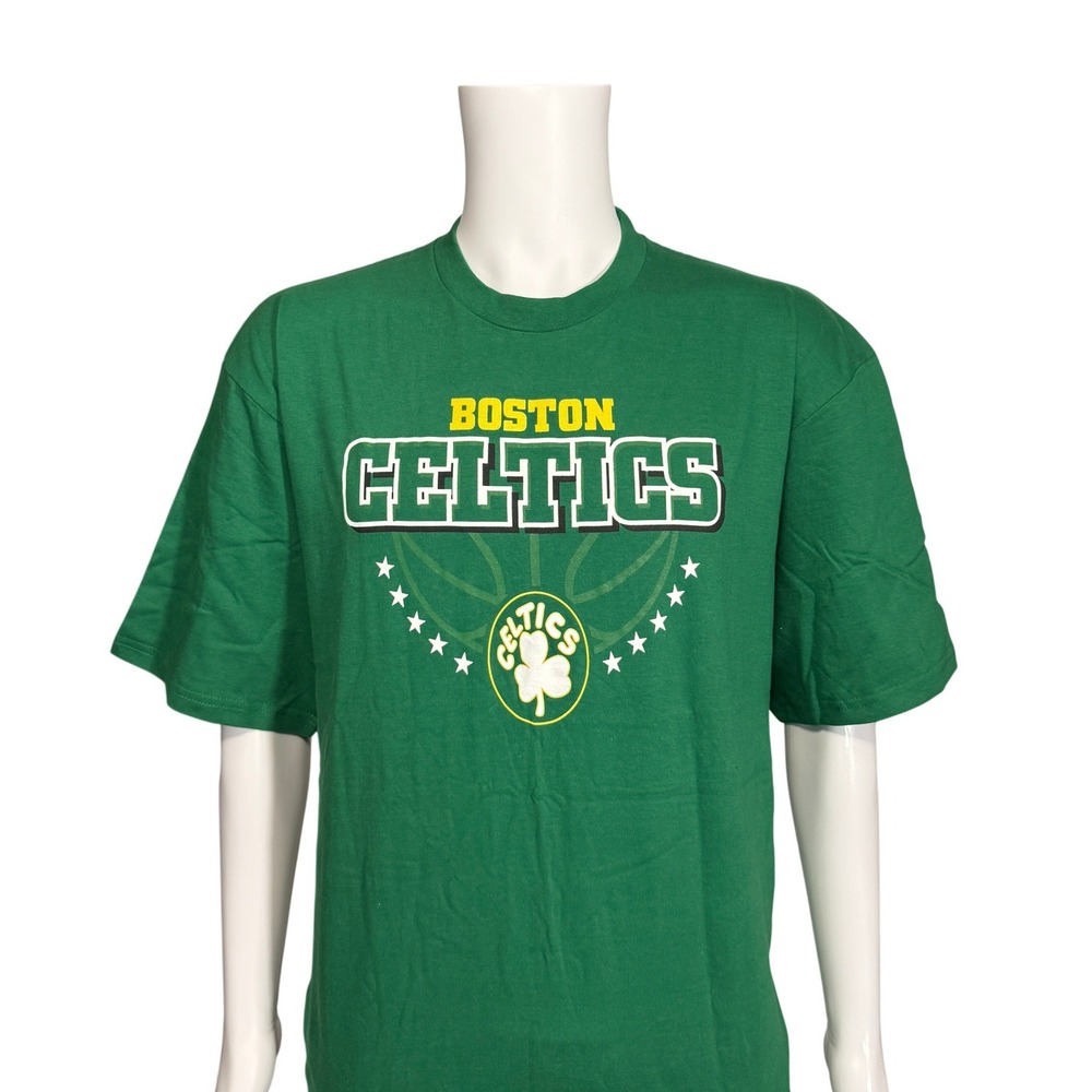 Hardwood Classics‎ by Majestic Boston Celtics Green NBA T-Shirt Men's XL